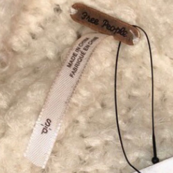 Free People Turn Around Sweater in Ivory Combo, Sz. S - Picture 8 of 8